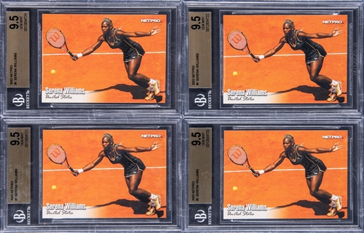 2003 NetPro #1 Serena Williams BGS-Graded Rookie Cards Collection (64)